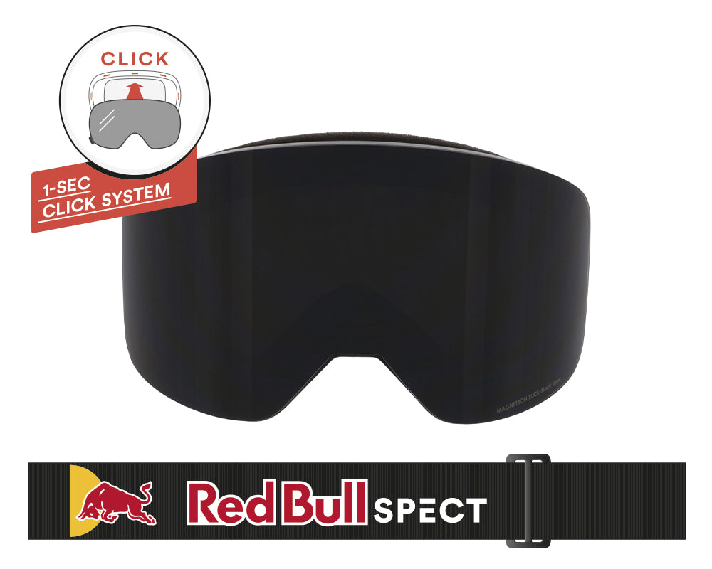 Red Bull Masque de Ski Spect Magnetron Spherique Classic Dark Blue 2 écrans  Red Snow et Orange - MAGNETRON-007 - Ski Goggles - I