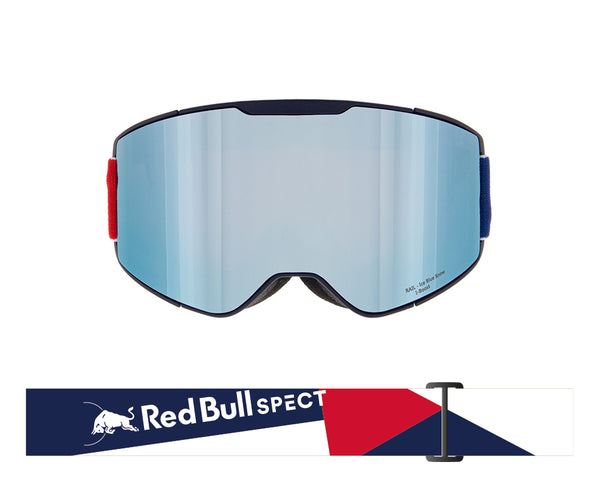 Masque de Ski Red Bull Spect Alley Oop Dark Grey Silver Snow Smoke With  Silver Mirror