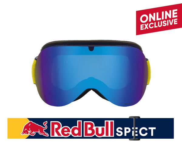 Masque de ski RED BULL SPECT SLOPE-003, monture bleu mat/bracelet